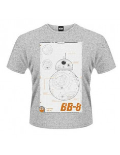 Star Wars: The Force Awakens - Bb-8 Manual (T-Shirt Unisex Tg. S)