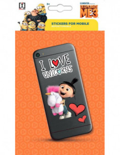 Imagicom Phonemin03 - Minions Stickers For Mobile Agnes