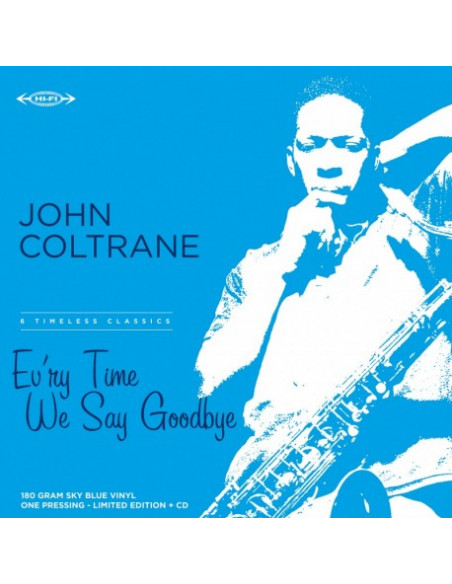 Coltrane John - Ev'Ry Time We Say Goodbye (Vinyl Blue + Cd Limited Edt.) (Rsd 2022)