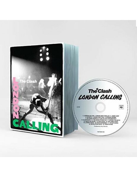 Clash The - London Calling (Cd + Libro 120 Pagine Con Copertina Rigida)  - (CD)