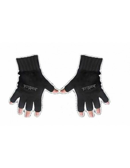 Testament: Fingerless Logo (Guanti)