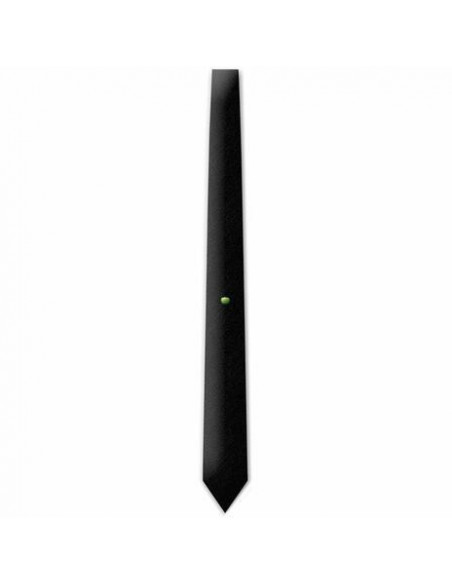 Beatles (The): Apple Black Skinny Tie (Cravatta)