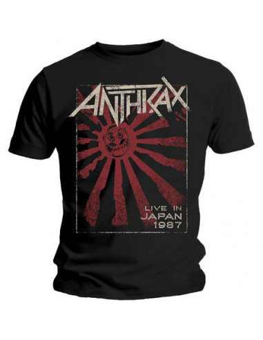Anthrax: Live In Japan Black (T-Shirt...