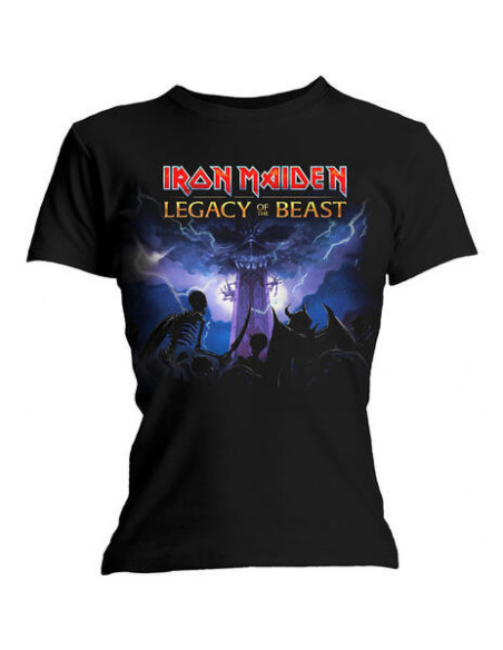 Iron Maiden: Legacy Army (T-Shirt Donna Tg. L)