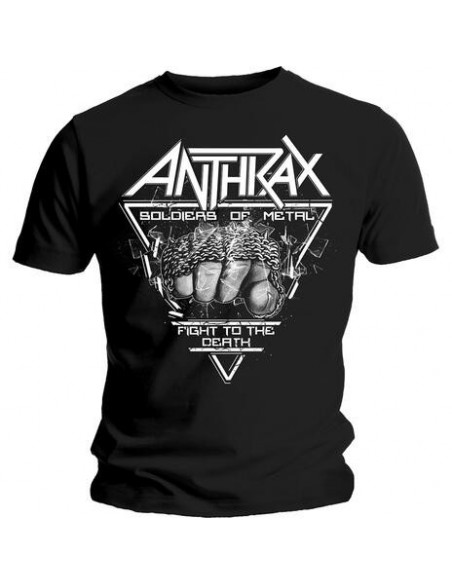 Anthrax: Soldier Of Metal Ftd (T-Shirt Unisex Tg. S)