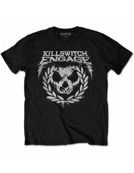 Killswitch Engage: Skull Spraypaint (T-Shirt Unisex Tg. S)