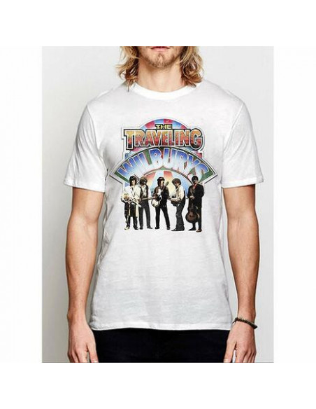 Traveling Wilburys: Band Photo (T-Shirt Unisex Tg. S)