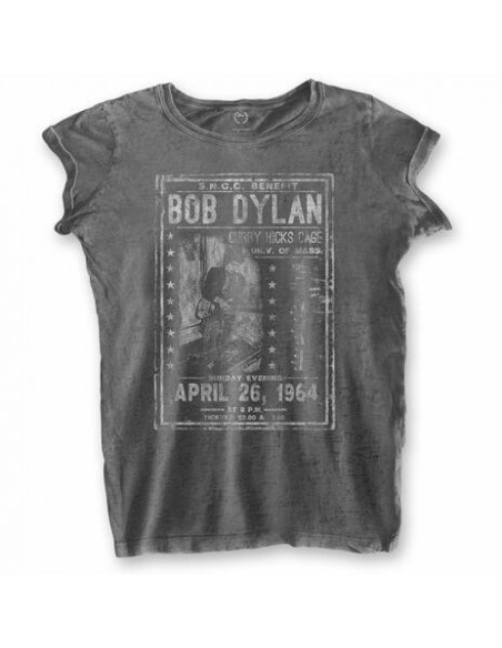 Bob Dylan: Curry Hicks Cage (Burn Out) (T-Shirt Donna Tg. XL)
