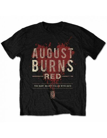 August Burns Red: Hearts Filled (Retail Pack) (T-Shirt Unisex Tg. S)