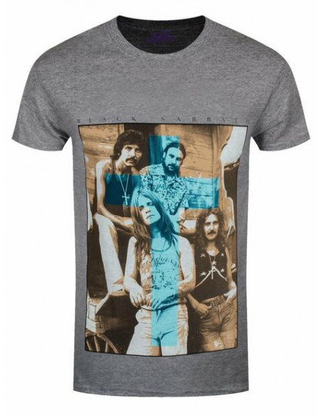 Black Sabbath: Blue Cross (T-Shirt Unisex Tg. XL)