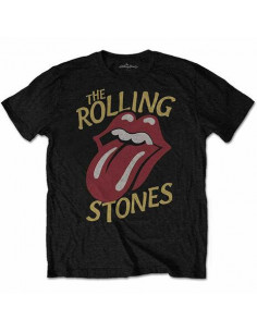 Rolling Stones (The): Men's Tee: Vintage Typeface (Xx-Large)