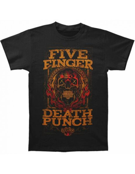 Five Finger Death Punch: Wanted (T-Shirt Unisex Tg. XL)
