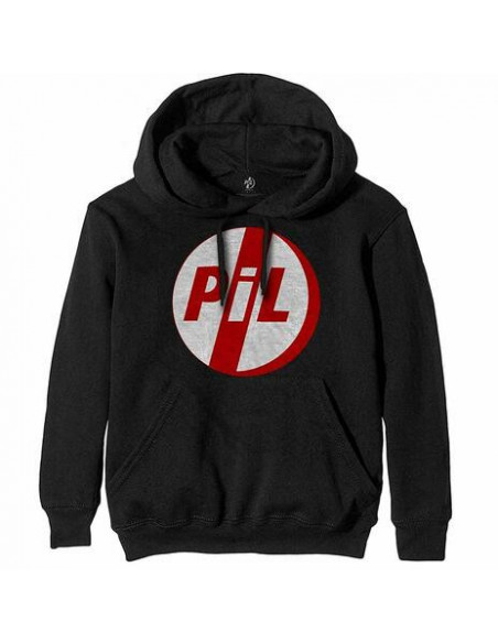 Pil (Public Image Ltd): Logo (Felpa Con Cappuccio Unisex Tg. M)