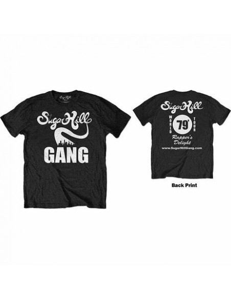 Sugar Hill Gang (The) - Rappers Delight Tour (Back Print) (T-Shirt Unisex Tg. S)