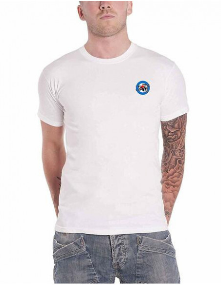 Jam (The): Target Logo White (Back Print/Retail Pack) (T-Shirt Unisex Tg. S)
