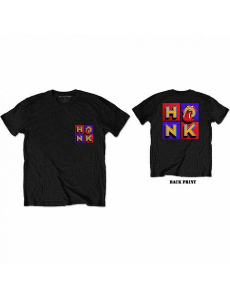 Rolling Stones (The): Honk Album F&B (Back Print) (T-Shirt Unisex Tg. L)