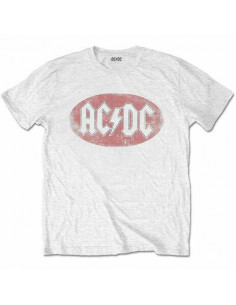 Ac/Dc: Oval Logo Vintage (T-Shirt Unisex Tg. 2XL)