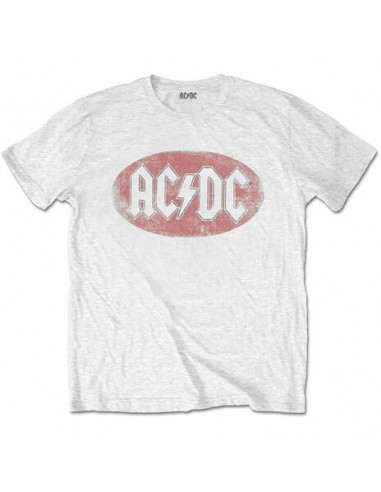 Ac/Dc: Oval Logo Vintage (T-Shirt...