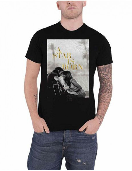 A Star Is Born: Jack & Ally Movie Poster (T-Shirt Unisex Tg. L)