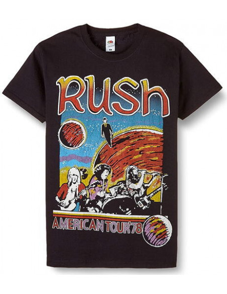 Rush: Us Tour 1978 (T-Shirt Unisex Tg. S)
