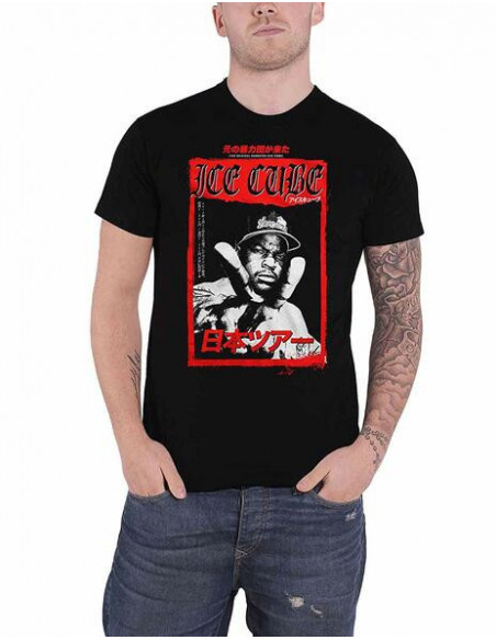 Ice Cube: Kanji Peace Sign (Back Print) (T-Shirt Unisex Tg. M)