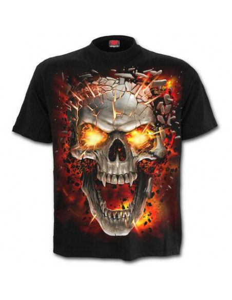 Spiral: Skull Blast Black (T-Shirt Unisex Tg. M)
