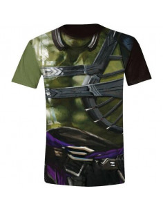 Marvel: Thor: Ragnarok - Hulk Costume Green Black (T-Shirt Unisex Tg. XL)