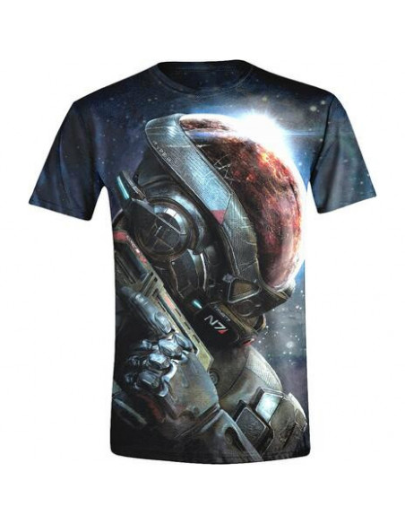Massive Effect: Andromeda: Ryder N7 (T-Shirt Unisex Tg. S)