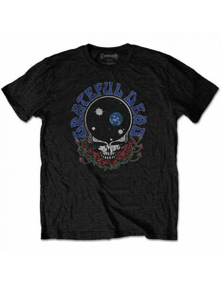 Grateful Dead: Space Your Face & Logo (T-Shirt Unisex Tg. XL)