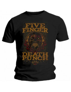 Five Finger Death Punch: Wanted (T-Shirt Unisex Tg. S)