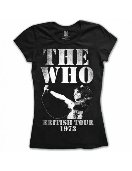 Who (The): British Tour 1973 (T-Shirt Donna Tg. 2XL)