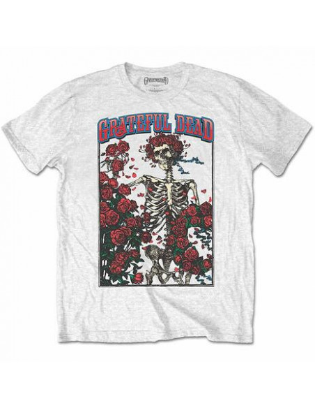 Grateful Dead: Bertha & Logo White (T-Shirt Unisex Tg. XL)