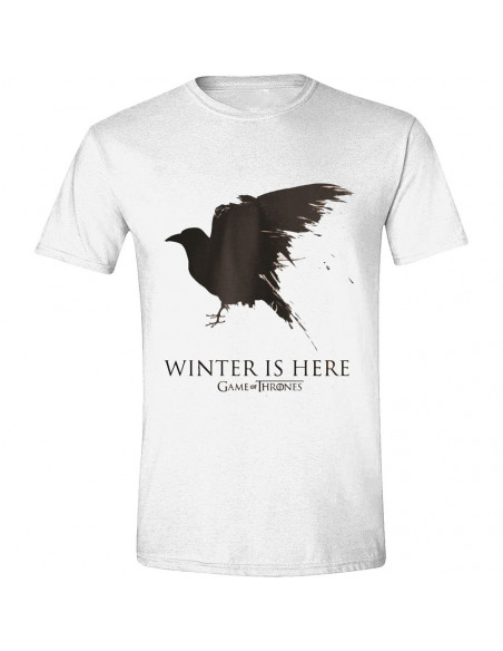 Game Of Thrones: Winter Is Here White (T-Shirt Unisex Tg. S)