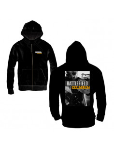 Battlefield Hardline: Hardline Poster Black (Felpa Con Cappuccio E Zip Unisex Tg. S)