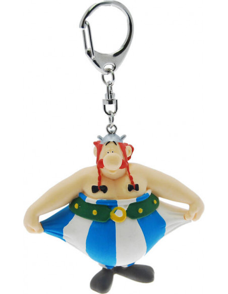 Asterix: Plastoy - Portachiavi Obelix Tira Pantaloni