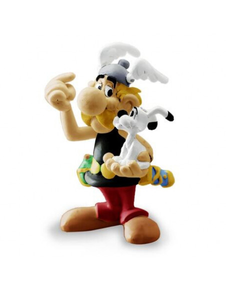 Asterix: Plastoy - Mini Figure Asterix Con Idefix