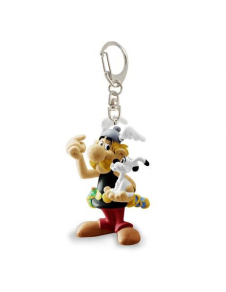 Asterix: Plastoy - Portachiavi Asterix Con Idefix