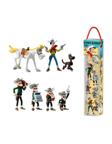 Lucky Luke: Plastoy - Tubo 7 Figure