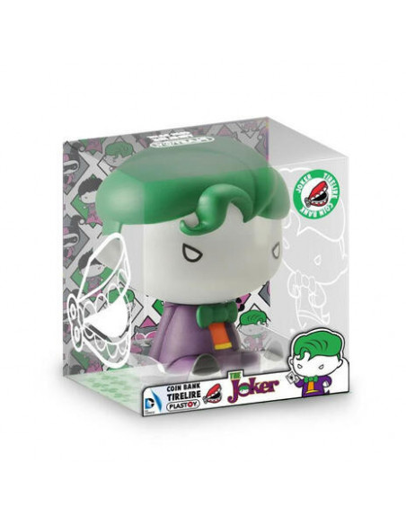 Dc Comics: Plastoy - Mini Salvadanaio Chibi The Joker