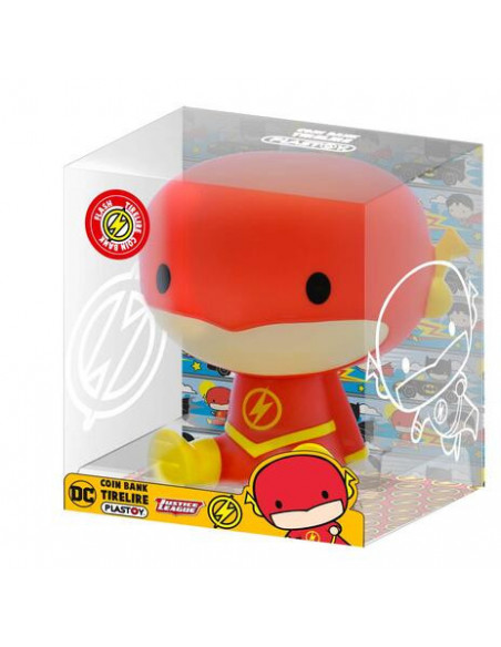 Dc Comics: Plastoy - Mini Salvadanaio Chibi The Flash