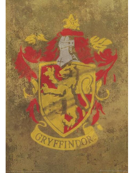 Harry Potter: Pyramid - Gryffindor Crest (Stampa 30X40 Cm) Harry Potter: Pyramid - Gryffindor Crest (Stampa 30X40 Cm)