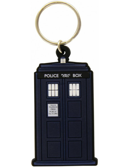 Doctor Who: Tardis Rubber Keychain (Portachiavi)