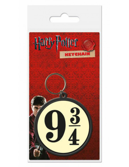 Harry Potter: 9 And Three Quarters Rubber Keychain (Portachiavi)