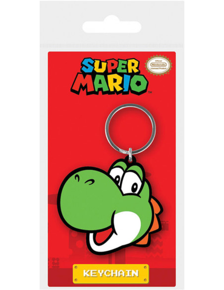 Nintendo: Super Mario - Yoshi Rubber Keychain (Portachiavi)