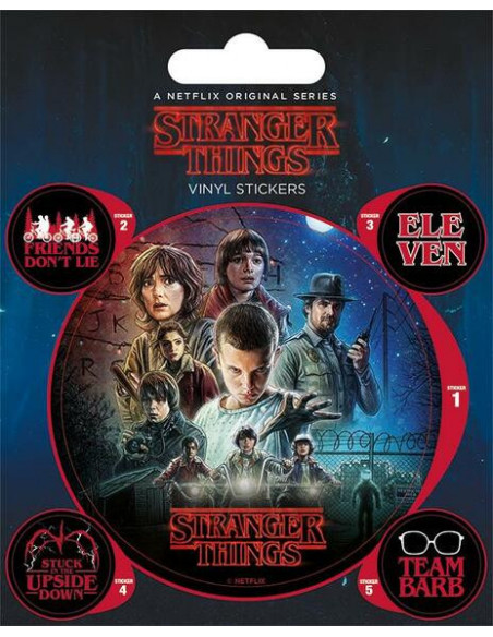 Stranger Things: One Sheet (Vinyl Stickers Pack) Stranger Things: One Sheet (Vinyl Stickers Pack)