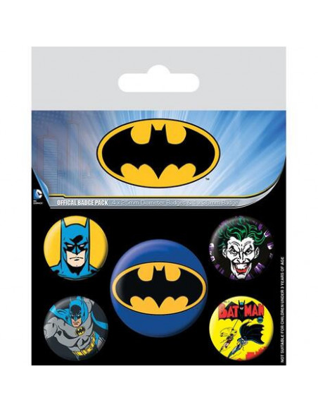 Dc Comics: Batman (Pin Badge Pack)