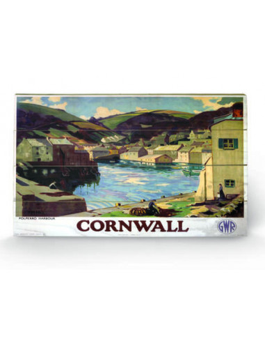 Cornwall - 3 (Stampa Su Legno 76X45Cm)