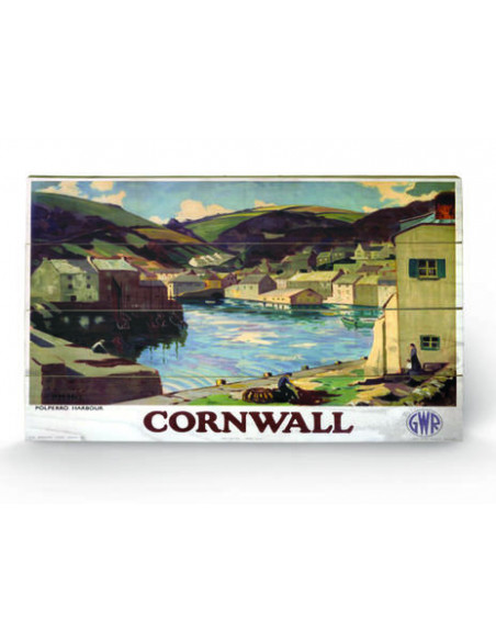 Cornwall - 3 (Stampa Su Legno 76X45Cm)
