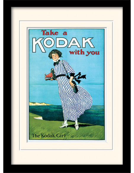 Kodak Girl (Stampa In Cornice 30X40 Cm)
