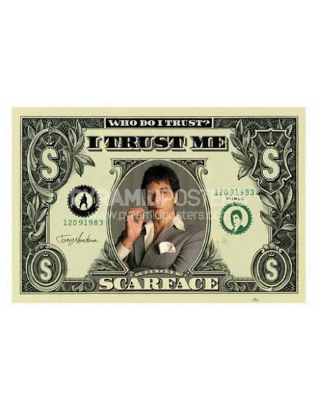 Scarface: Pyramid - Dollar Bill (Poster Maxi 61X91,5 Cm)
